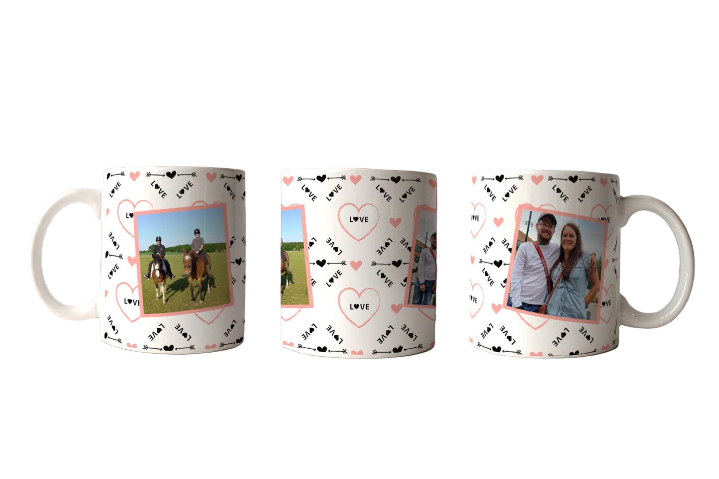 11oz Mug - Photo Mug Valentines day I love you Design #1