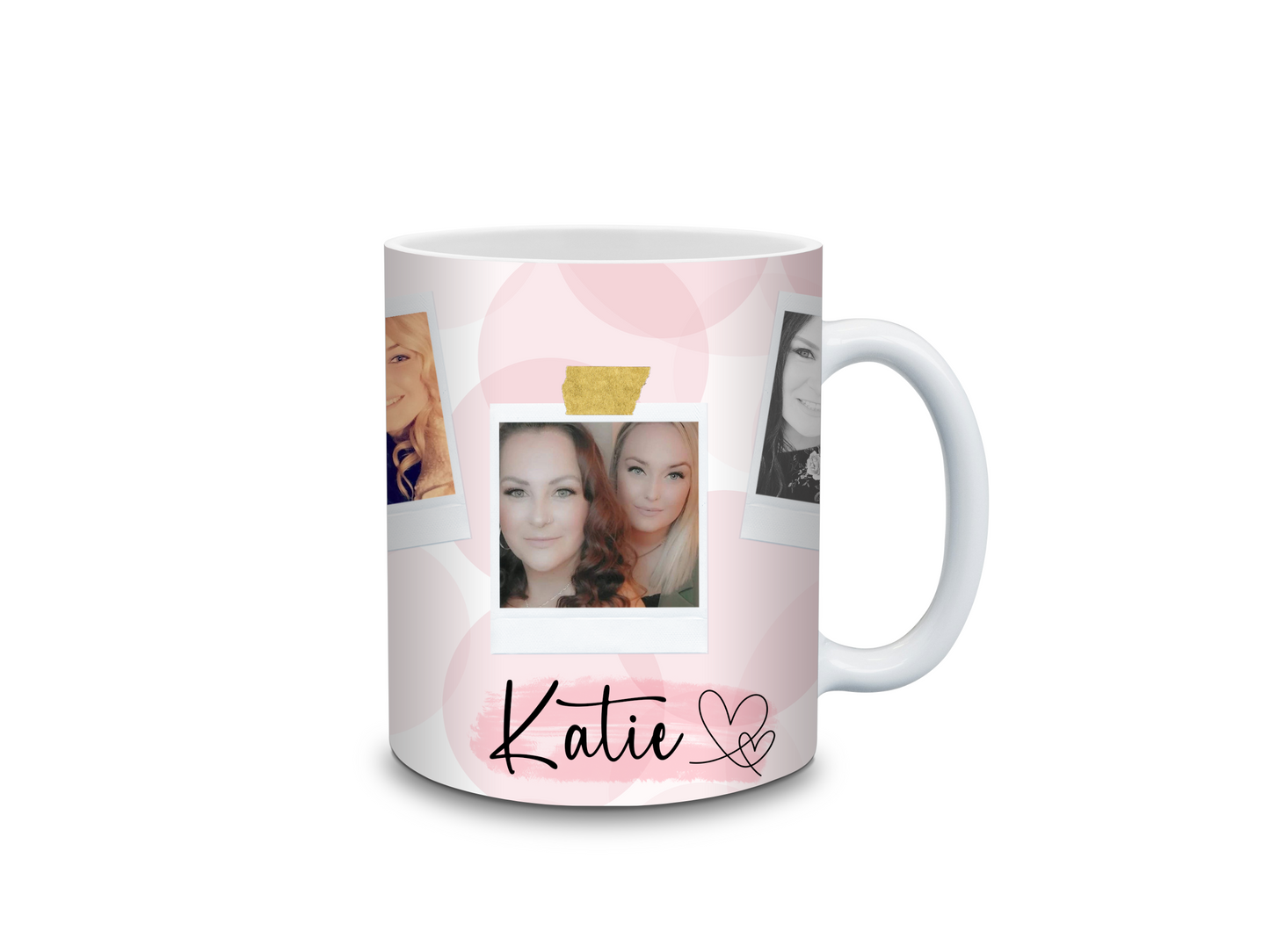 Personalised Polaroid Photo Mug – 11oz or 15oz Custom