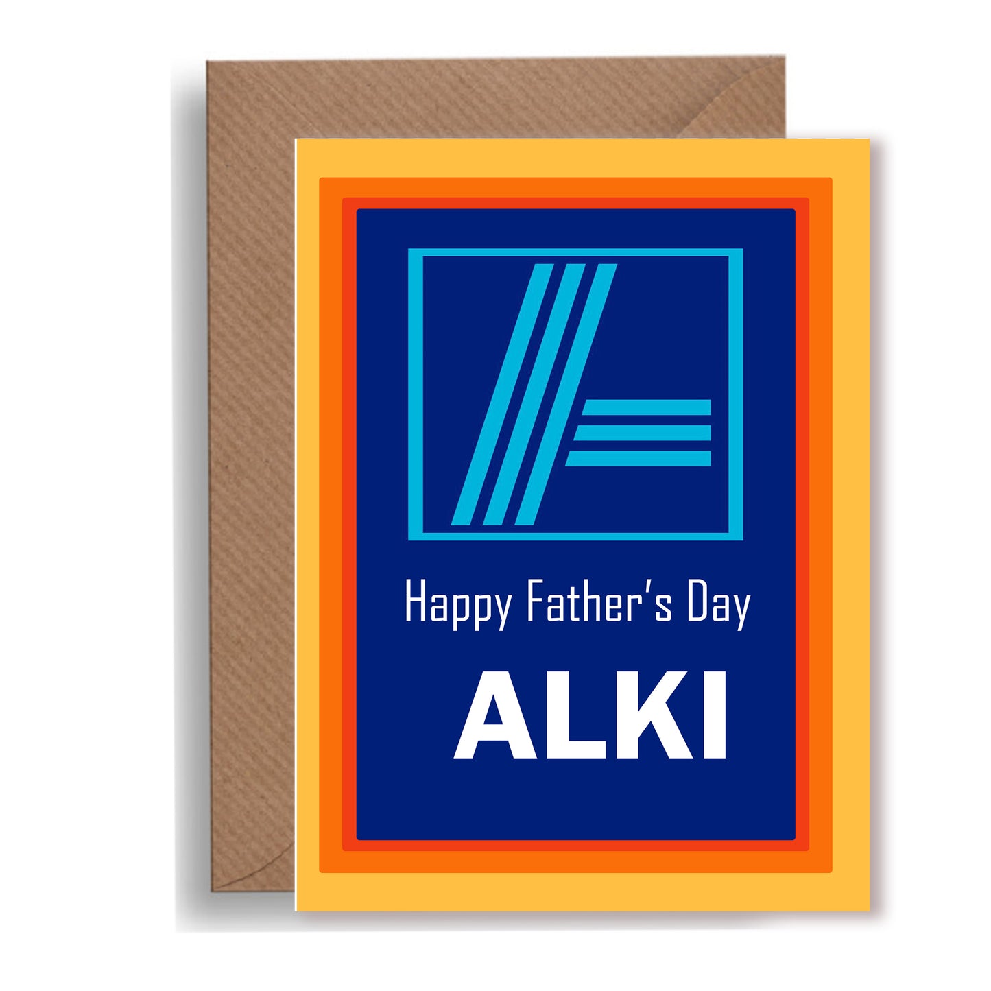 Alki Father's Day Card – A5