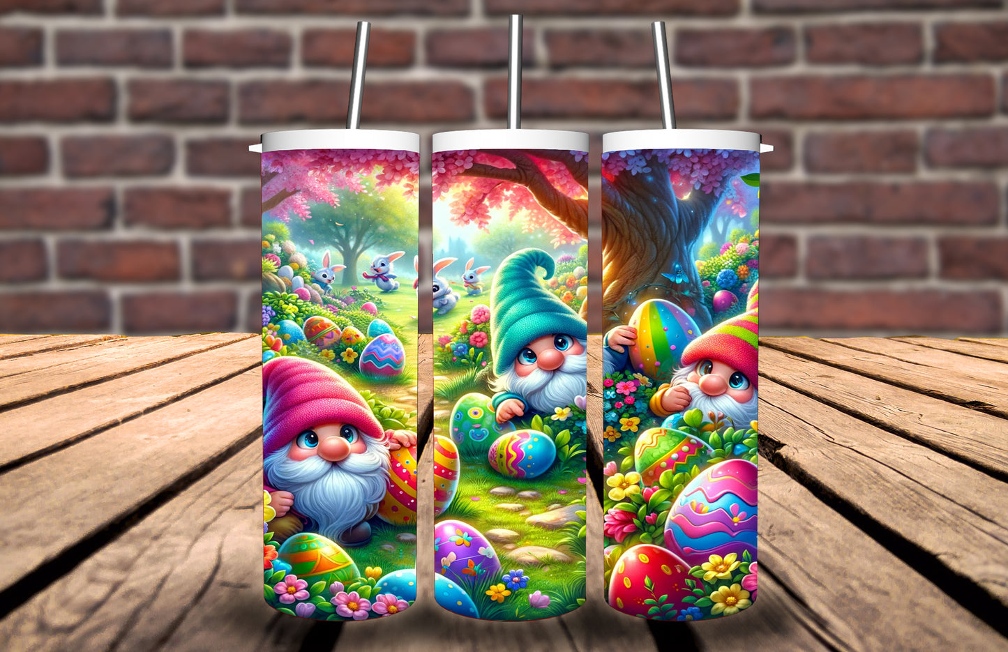 20oz Tumbler Easter Egg Bunny Ghonk