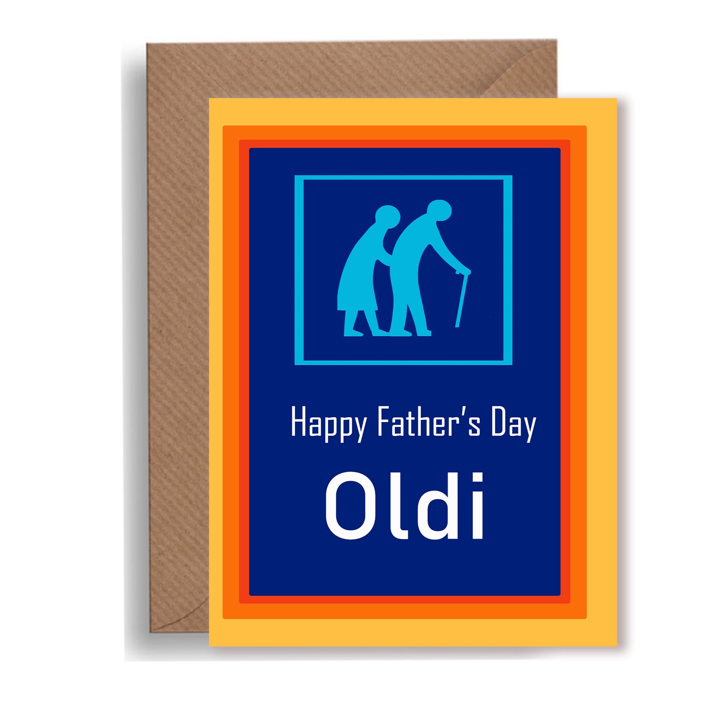Oldi Father's Day Card – A5
