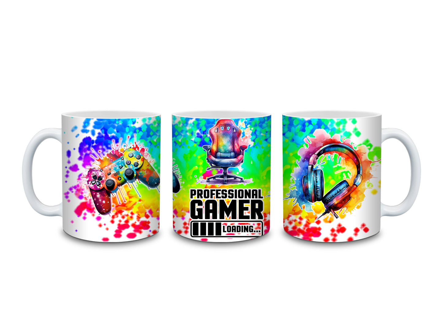 Professional Gamer Loading (playstation)..." – Father's Day Card for Gaming Dads