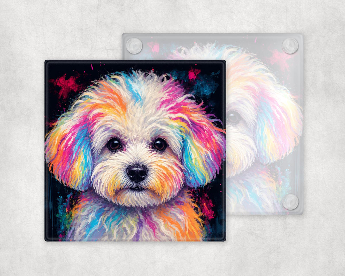 Dog Breed Glass Coasters | 100+ Breeds Available