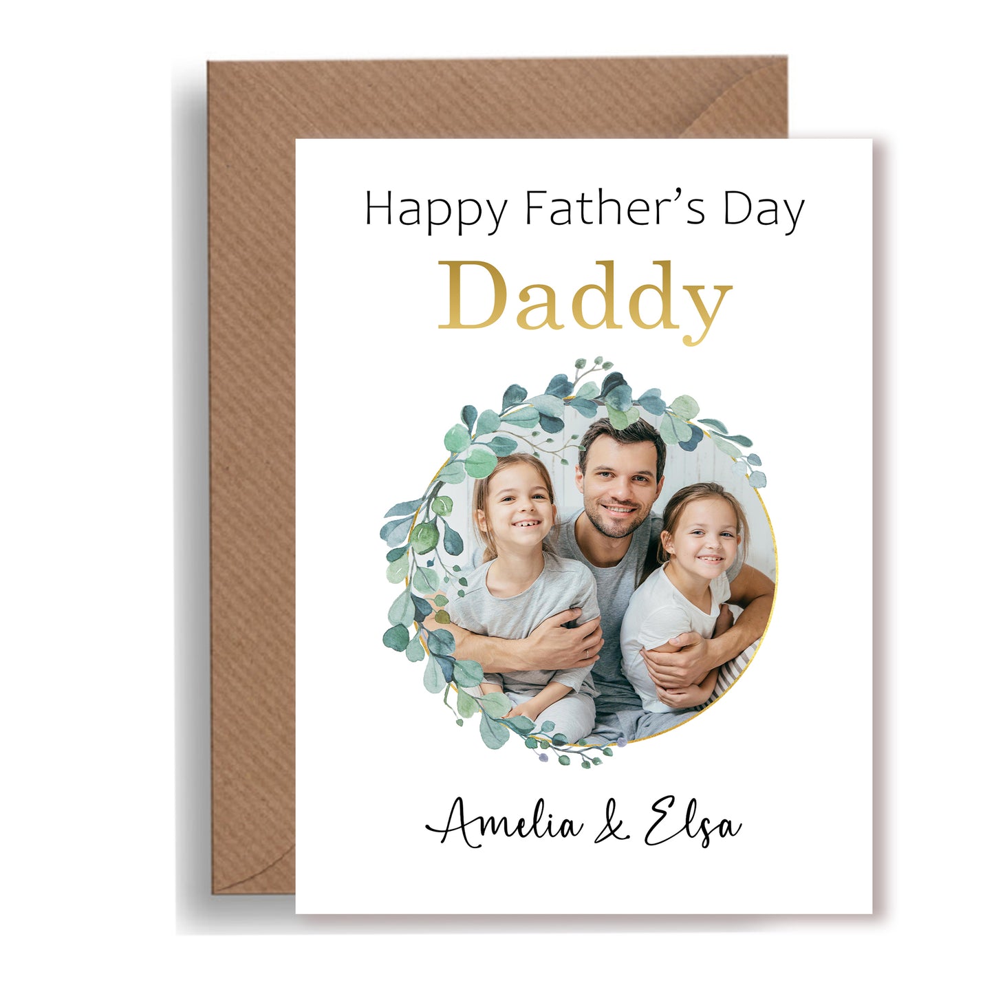 Personalised Father's Day Card – Add Name & Photo
