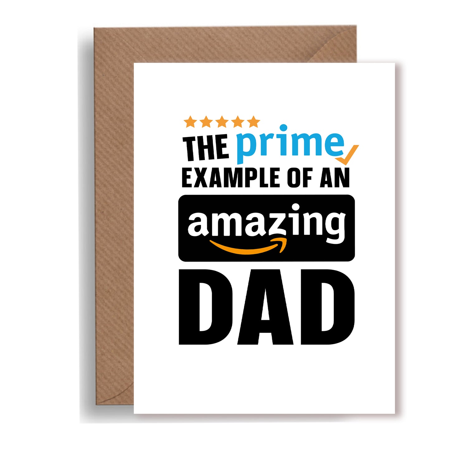 A5 Father’s Day Card – The Prime Example of an Amazing Dad