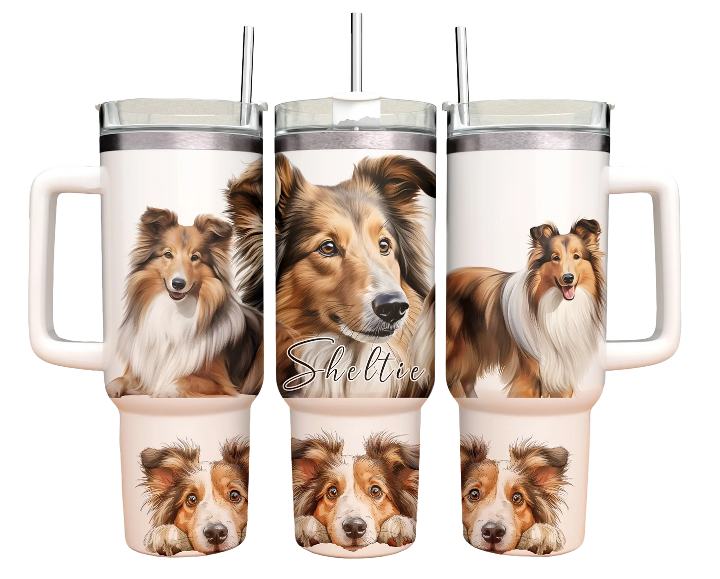 40oz Tumbler - Sheltie