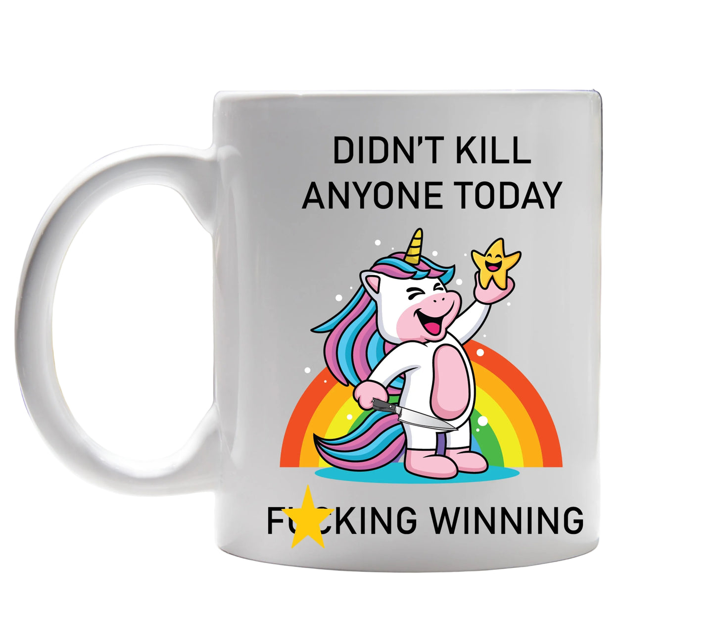 110oz Mug Didn't kill anyone today fucking Winning