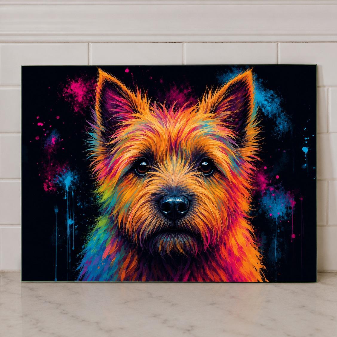 Dog Breed Glass Chopping Board – 140+ Breeds Available | Small & Large Worktop Saver