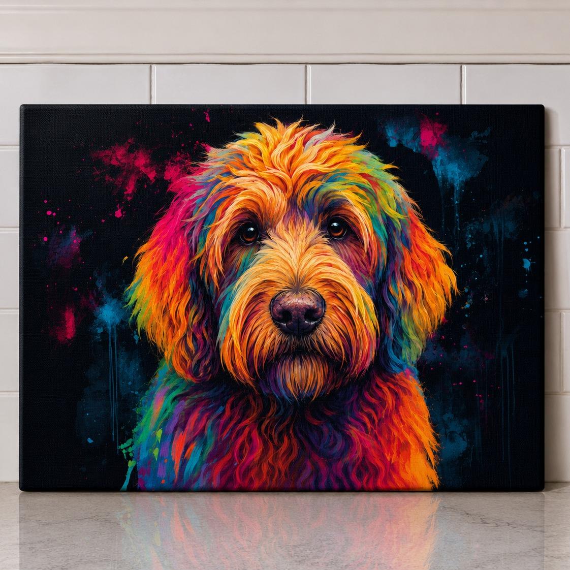 Dog Breed Glass Chopping Board – 140+ Breeds Available | Small & Large Worktop Saver