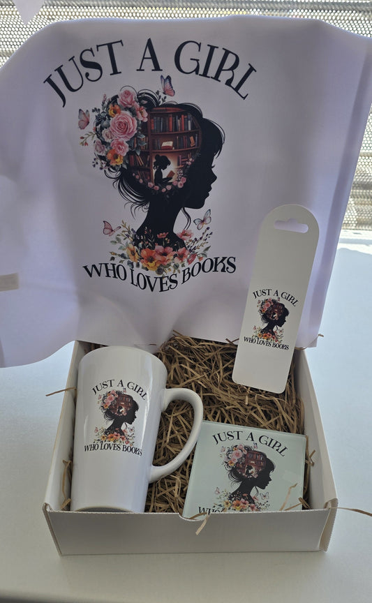Just a Girl Who Loves Books – Gift Set