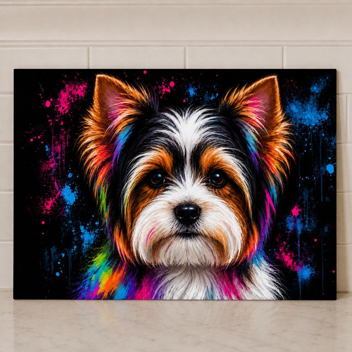 Dog Breed Glass Chopping Board – 140+ Breeds Available | Small & Large Worktop Saver