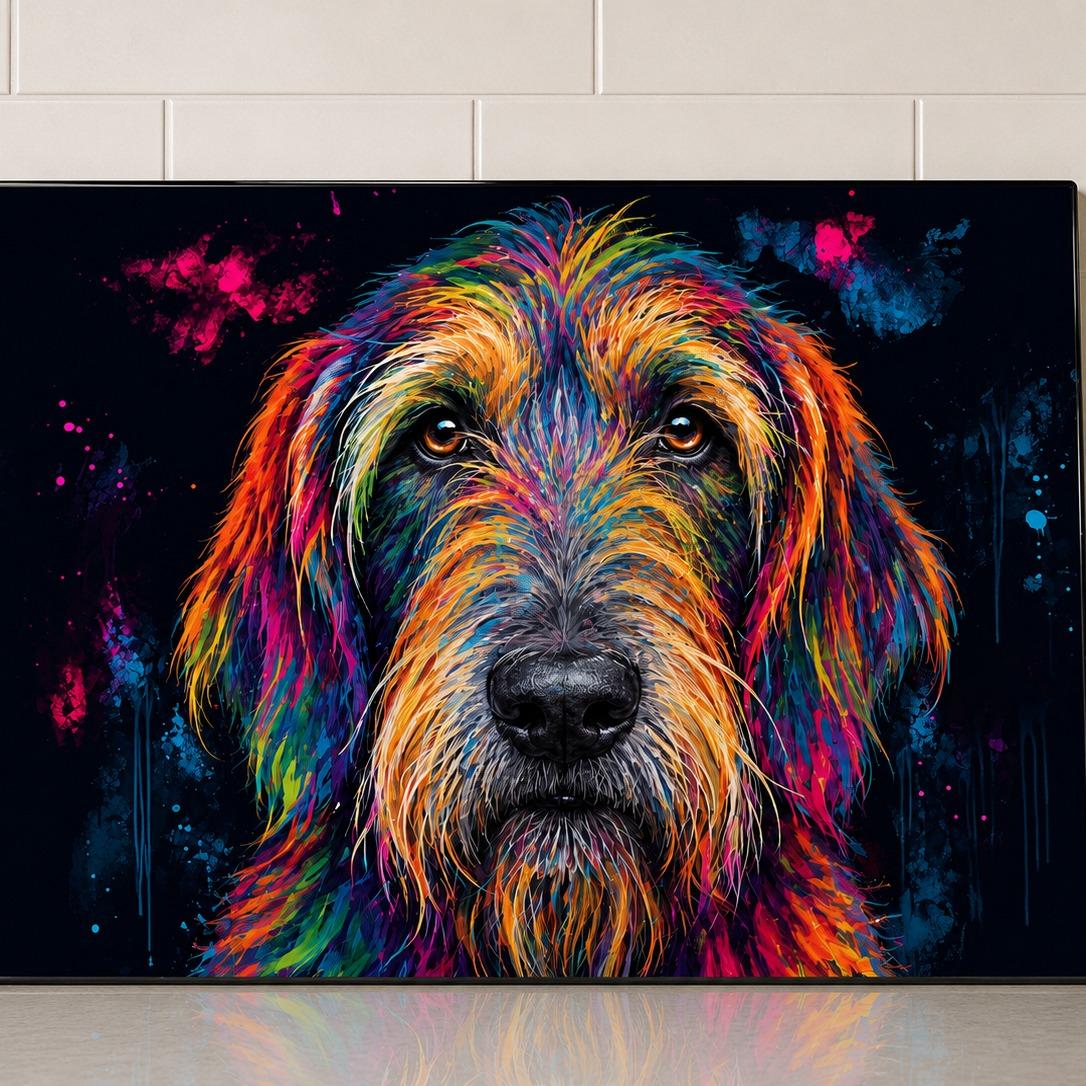 Dog Breed Glass Chopping Board – 140+ Breeds Available | Small & Large Worktop Saver