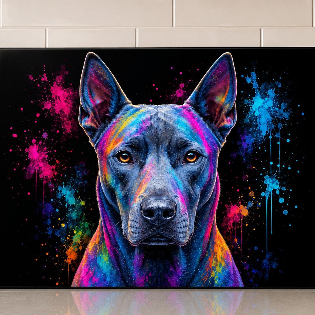 Dog Breed Glass Chopping Board – 140+ Breeds Available | Small & Large Worktop Saver