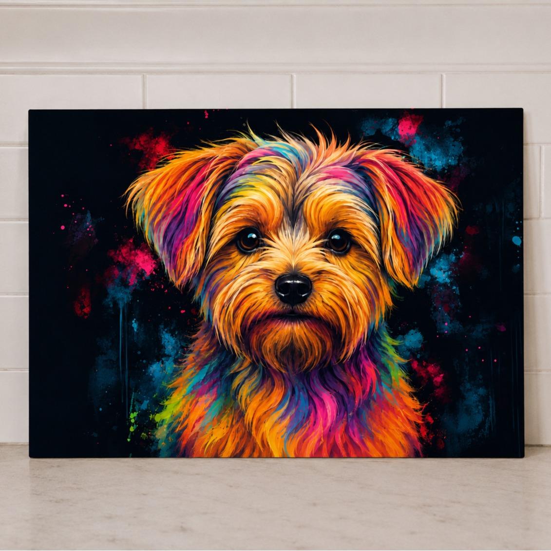 Dog Breed Glass Chopping Board – 140+ Breeds Available | Small & Large Worktop Saver