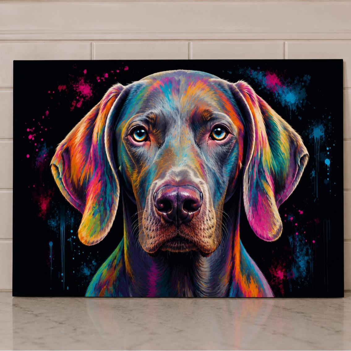 Dog Breed Glass Chopping Board – 140+ Breeds Available | Small & Large Worktop Saver
