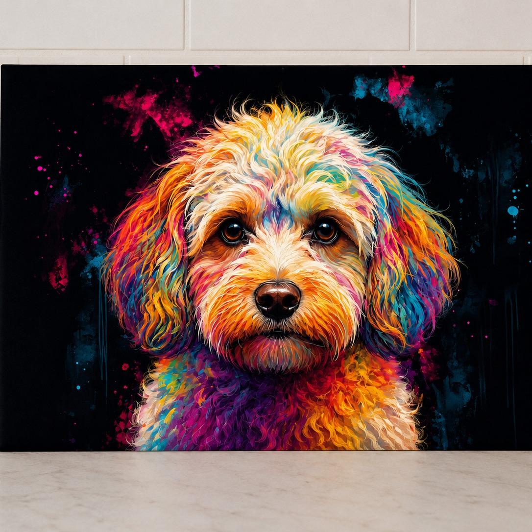 Dog Breed Glass Chopping Board – 140+ Breeds Available | Small & Large Worktop Saver