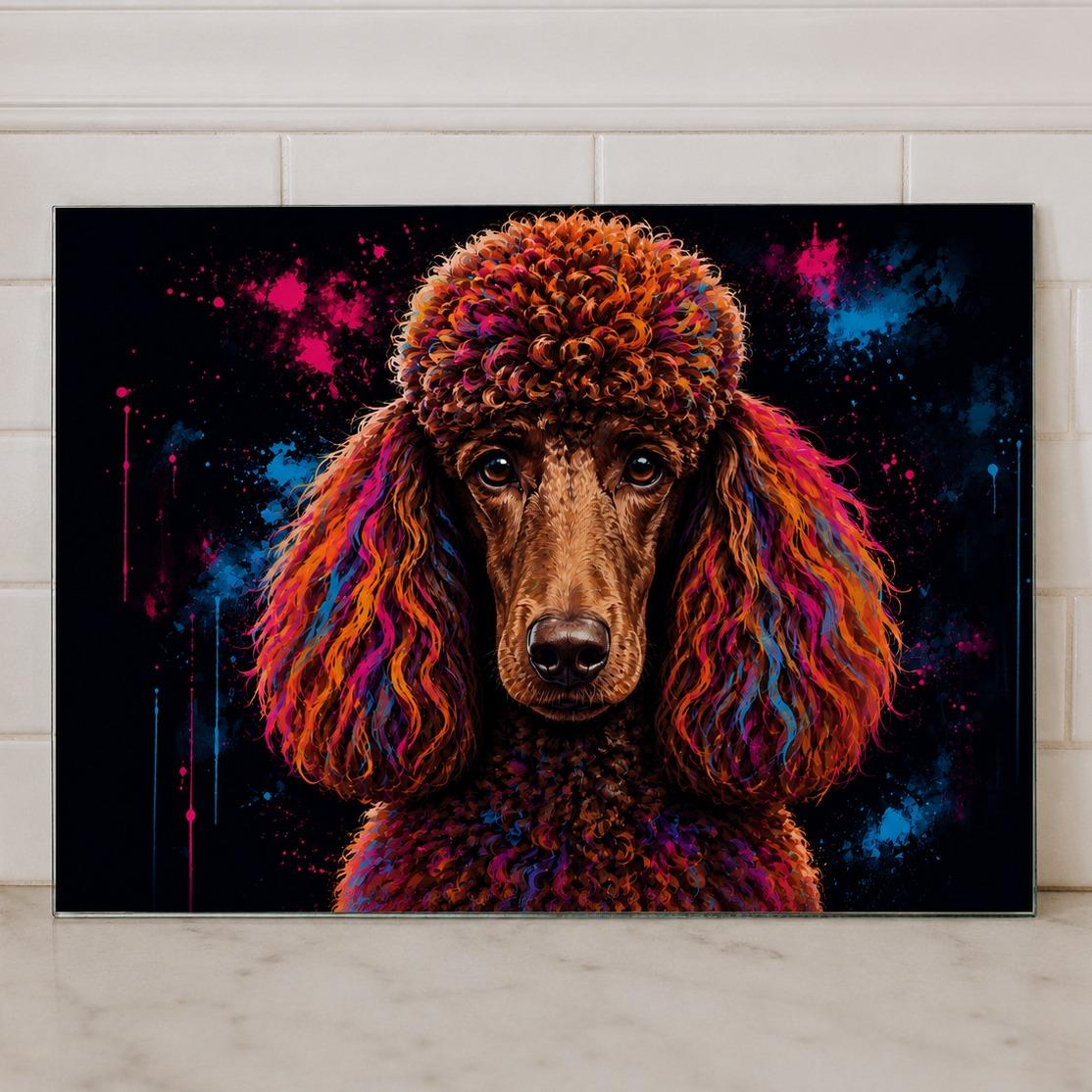 Dog Breed Glass Chopping Board – 140+ Breeds Available | Small & Large Worktop Saver