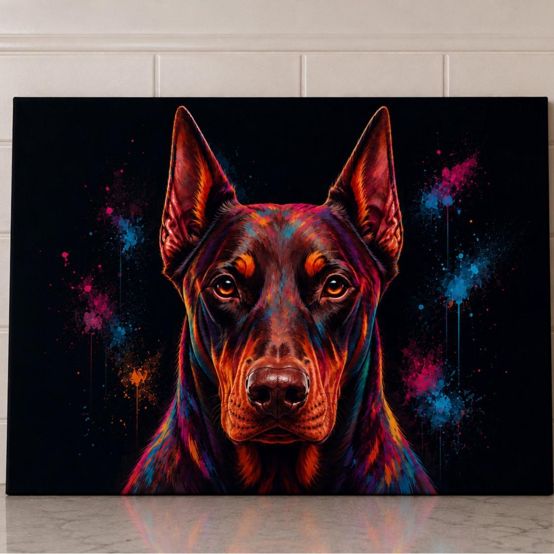 Dog Breed Glass Chopping Board – 140+ Breeds Available | Small & Large Worktop Saver