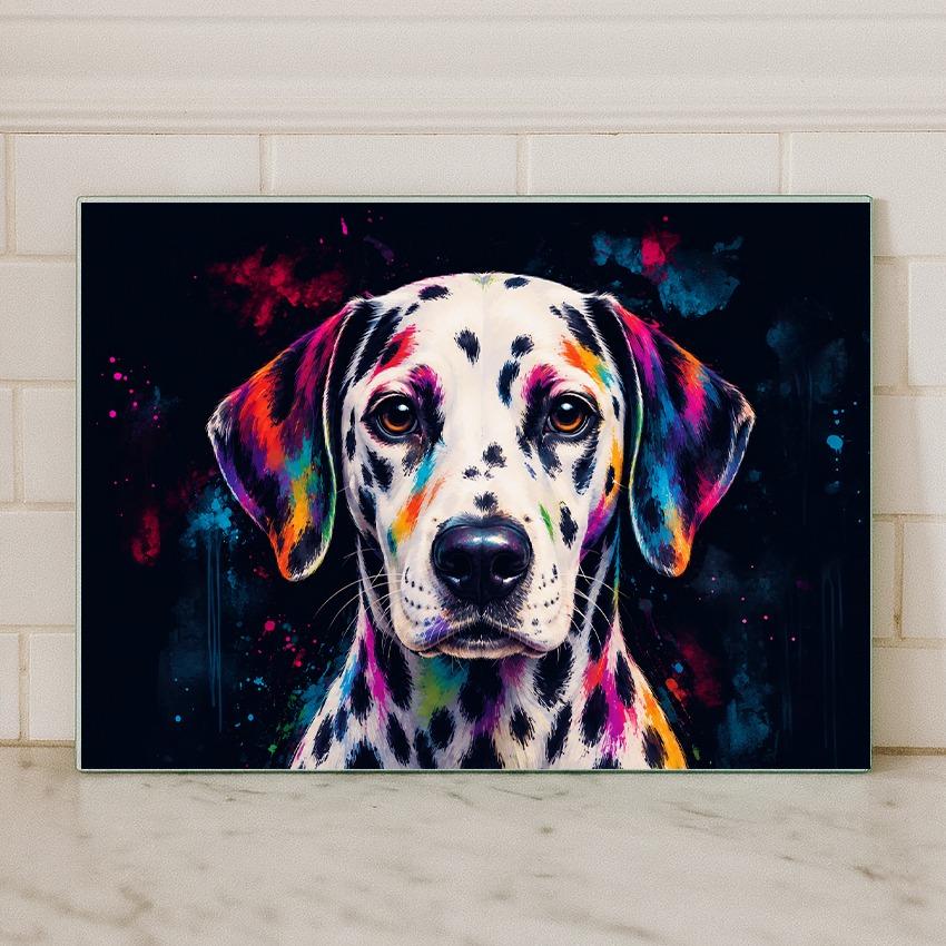 Dog Breed Glass Chopping Board – 140+ Breeds Available | Small & Large Worktop Saver