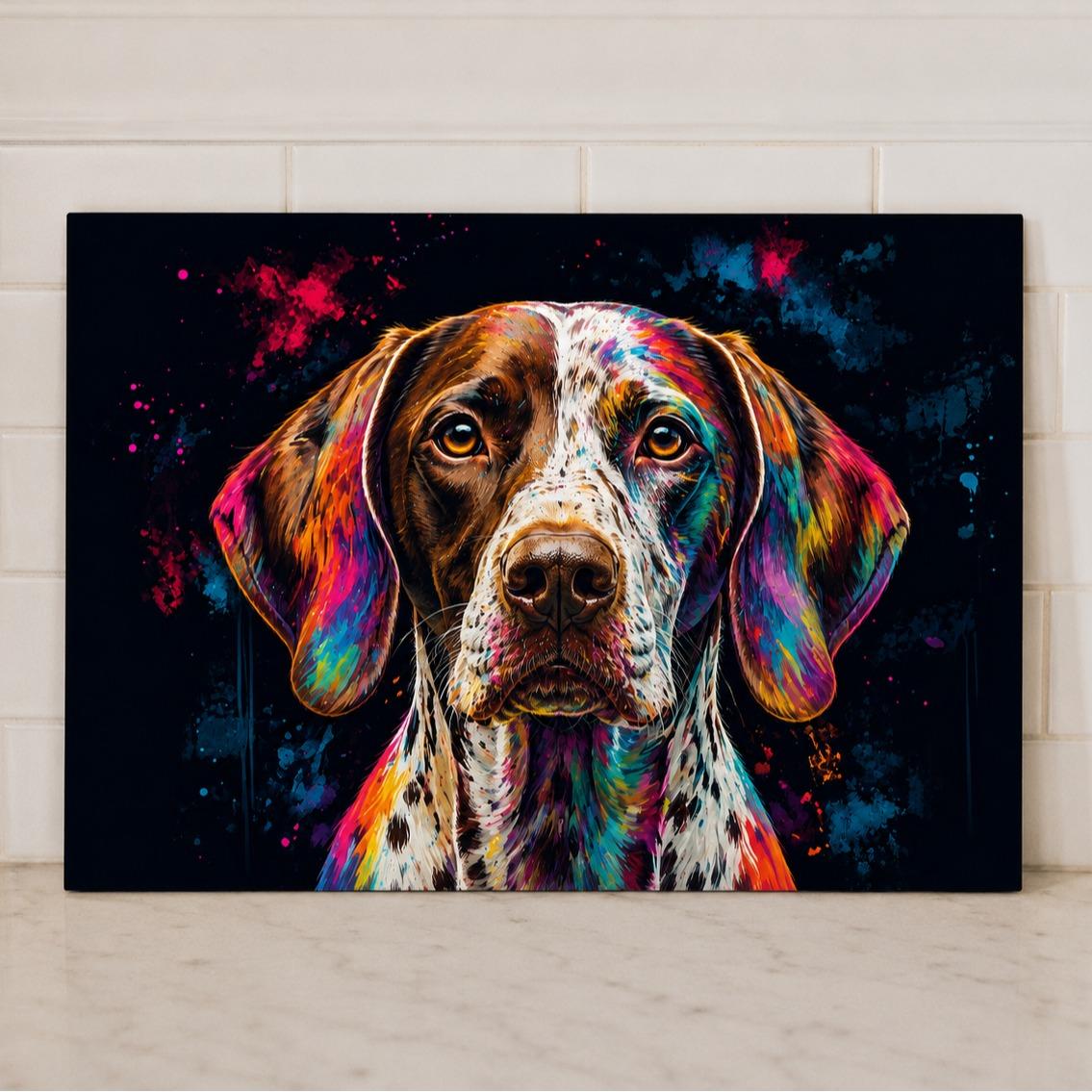 Dog Breed Glass Chopping Board – 140+ Breeds Available | Small & Large Worktop Saver