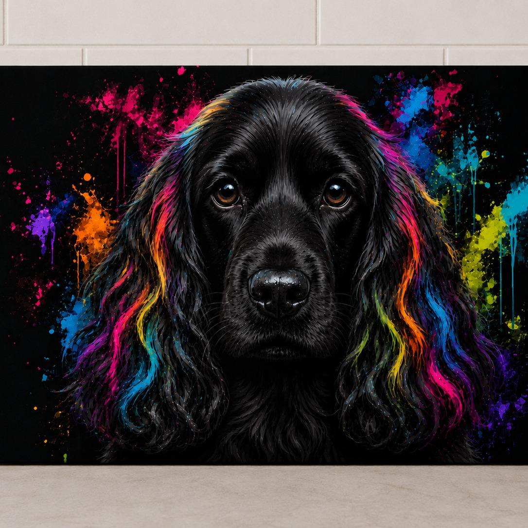 Dog Breed Glass Chopping Board – 140+ Breeds Available | Small & Large Worktop Saver