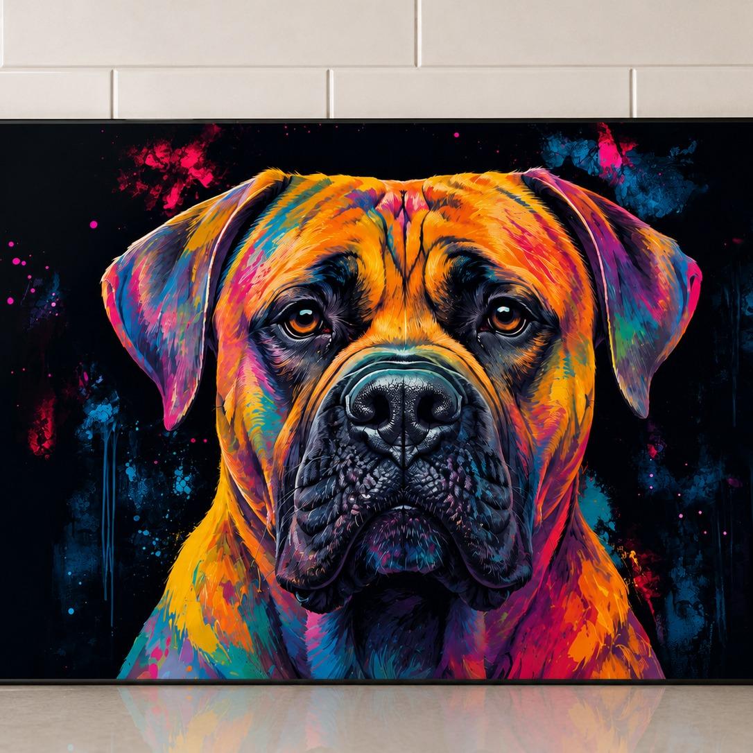 Dog Breed Glass Chopping Board – 140+ Breeds Available | Small & Large Worktop Saver