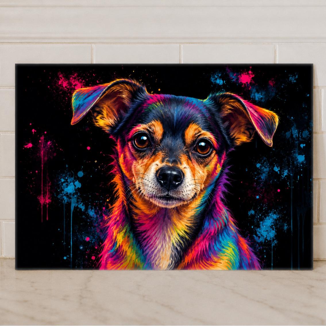 Dog Breed Glass Chopping Board – 140+ Breeds Available | Small & Large Worktop Saver