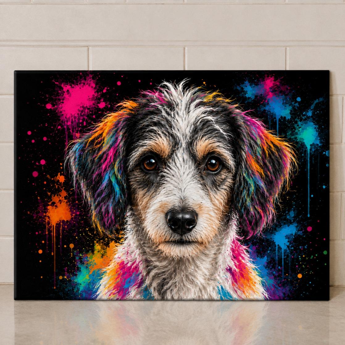 Dog Breed Glass Chopping Board – 140+ Breeds Available | Small & Large Worktop Saver