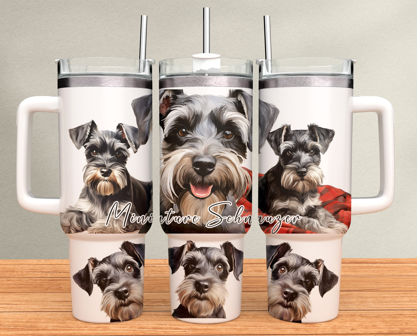 40oz Tumbler - Miniature Schnauzer