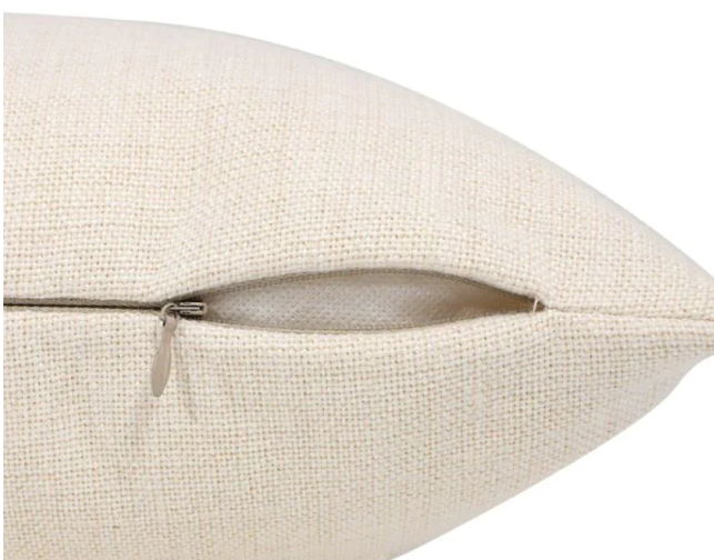 Where love grows Personalised Garden Cushion – Custom Flower Name Linen Pillow 45x45cm