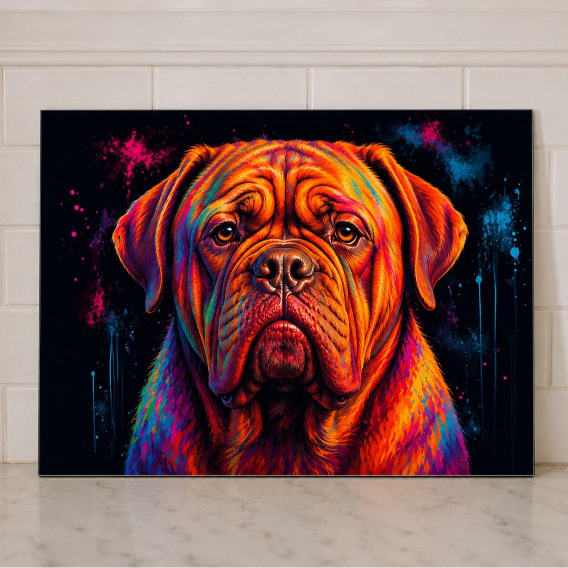 Dog Breed Glass Chopping Board – 140+ Breeds Available | Small & Large Worktop Saver