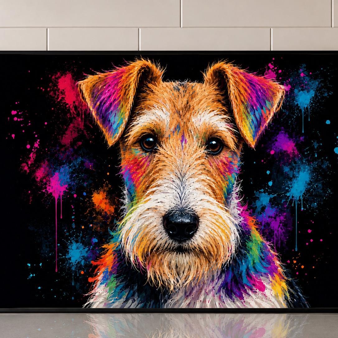 Dog Breed Glass Chopping Board – 140+ Breeds Available | Small & Large Worktop Saver