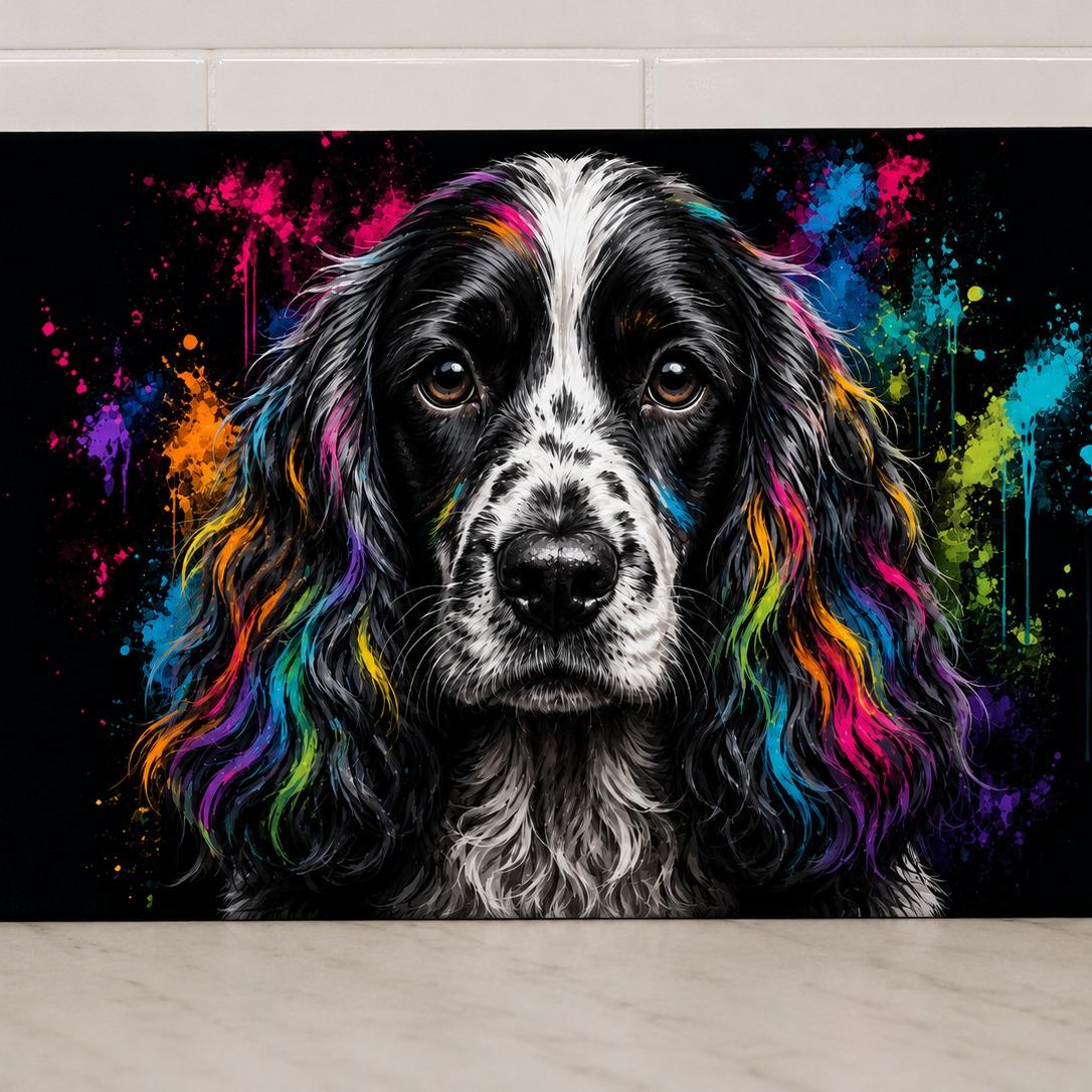 Dog Breed Glass Chopping Board – 140+ Breeds Available | Small & Large Worktop Saver