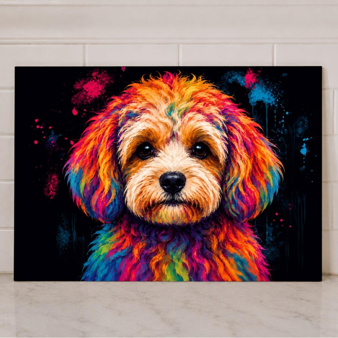 Dog Breed Glass Chopping Board – 140+ Breeds Available | Small & Large Worktop Saver