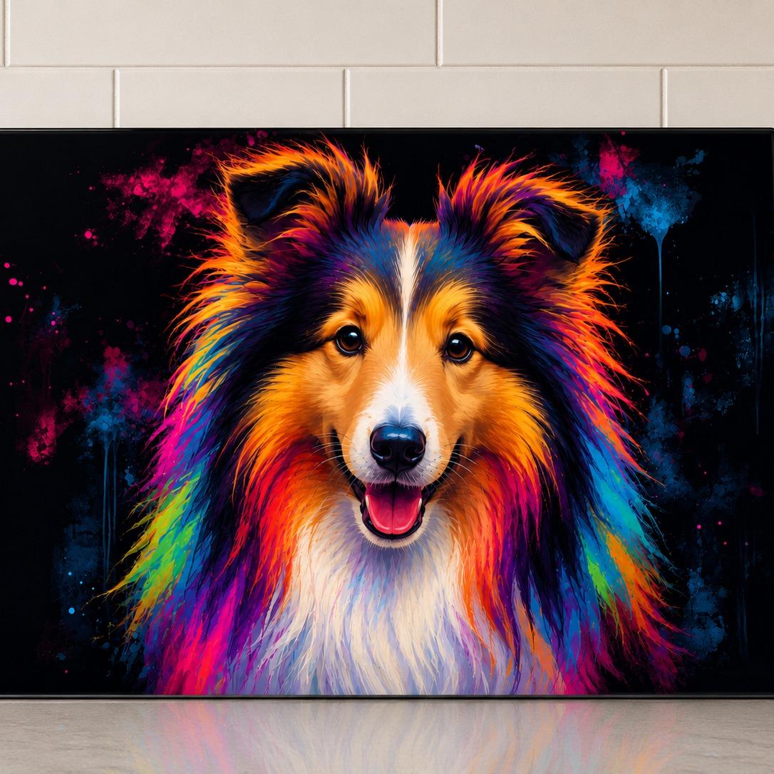 Dog Breed Glass Chopping Board – 140+ Breeds Available | Small & Large Worktop Saver