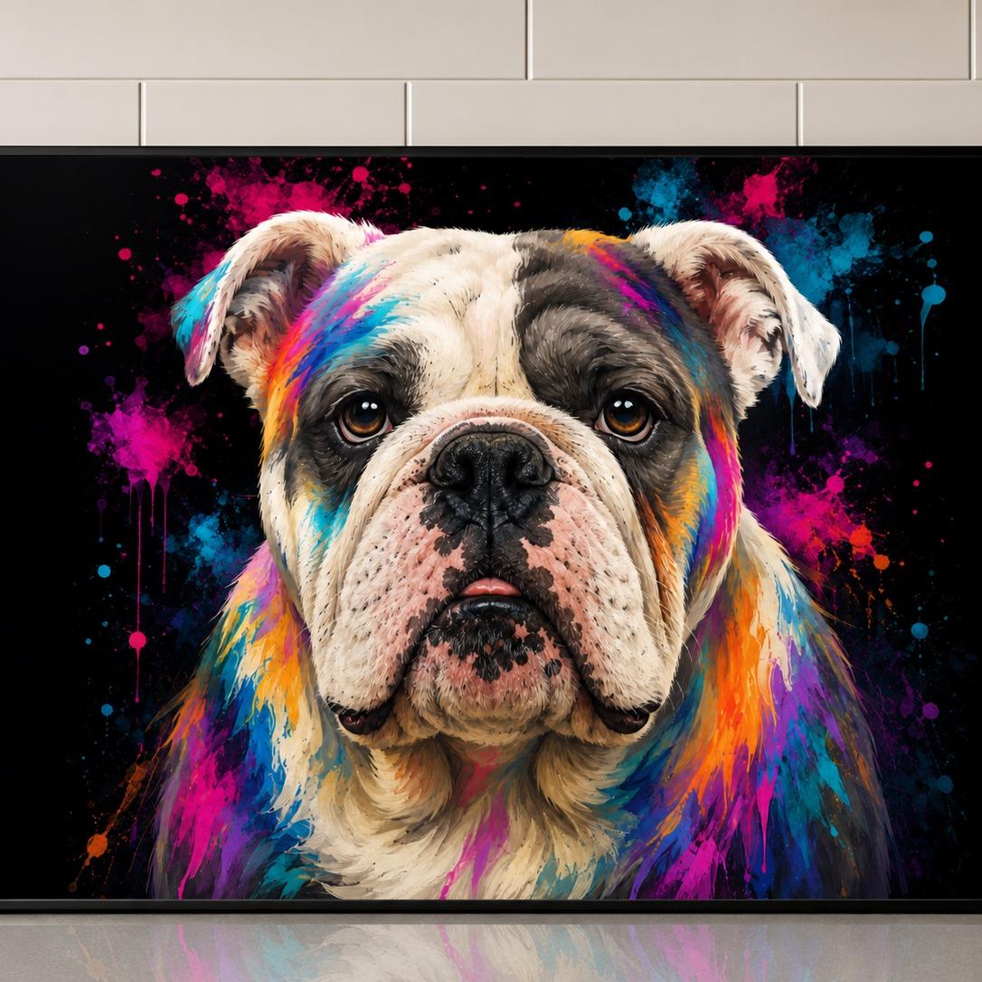 Dog Breed Glass Chopping Board – 140+ Breeds Available | Small & Large Worktop Saver