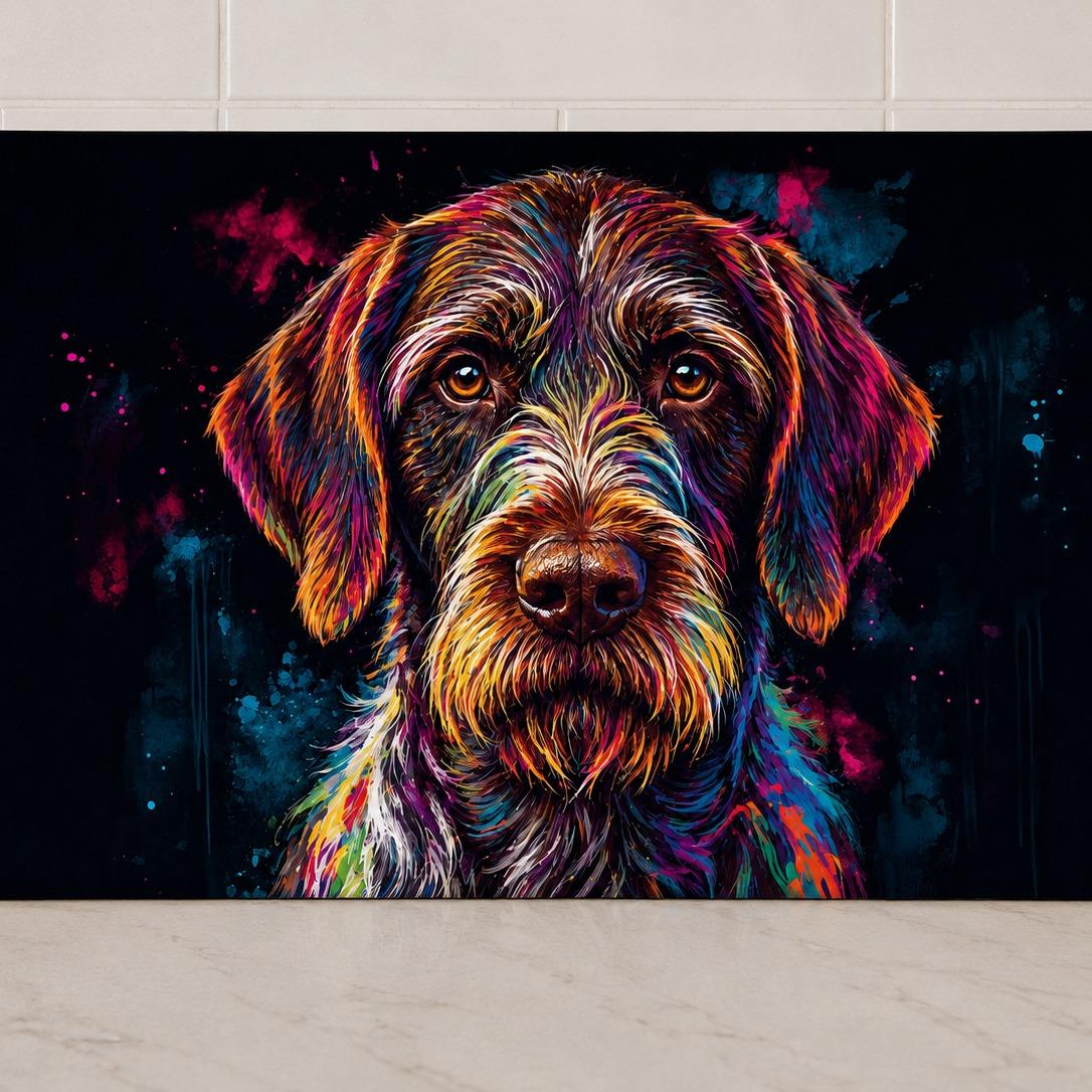 Dog Breed Glass Chopping Board – 140+ Breeds Available | Small & Large Worktop Saver