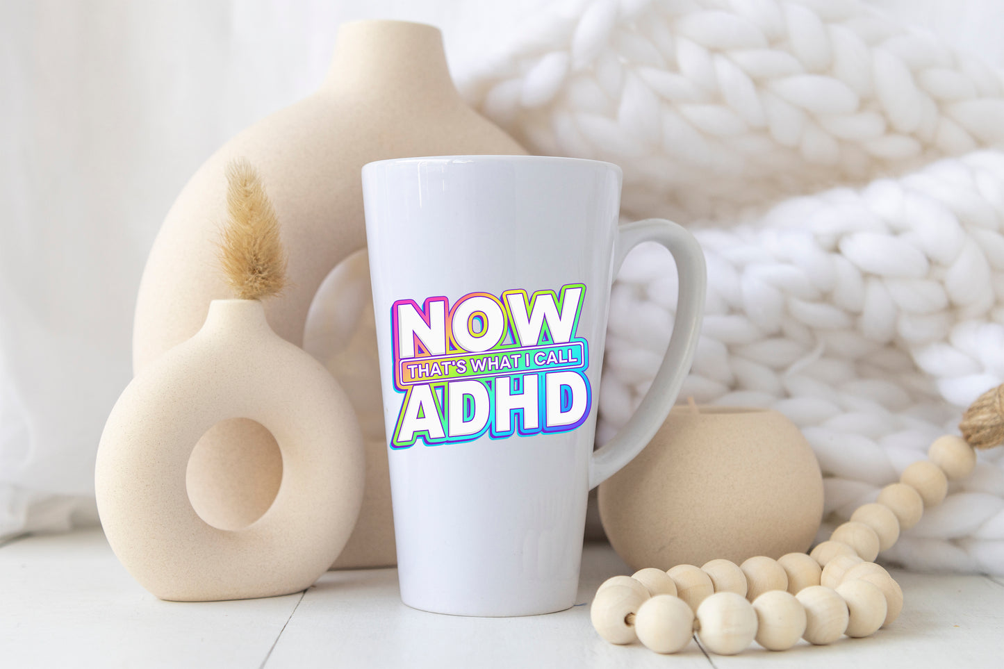 NOW That’s What I Call ADHD Latte Mug
