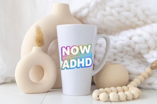 NOW That’s What I Call ADHD Latte Mug