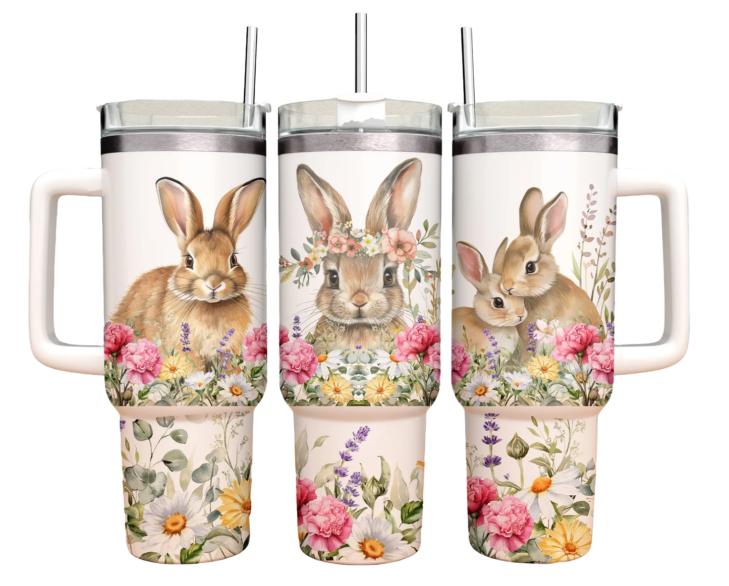 40oz Tumbler - Rabbit